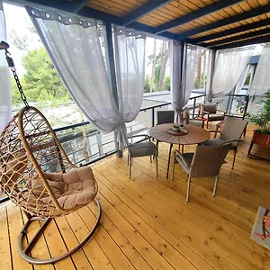 Mobile Leggiero 156 - Porton Nature Hideouts Campingplatz